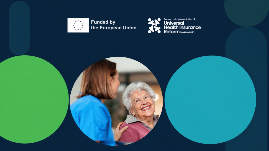 Visual identity for the EU-funded Twinning project supporting Universal Health Insurance Reform in Armenia